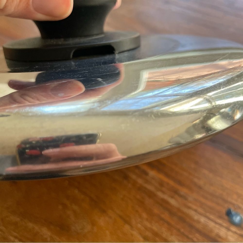 Metal Replacement Lid with Adjustable Steam Opening - Picture 4 of 10